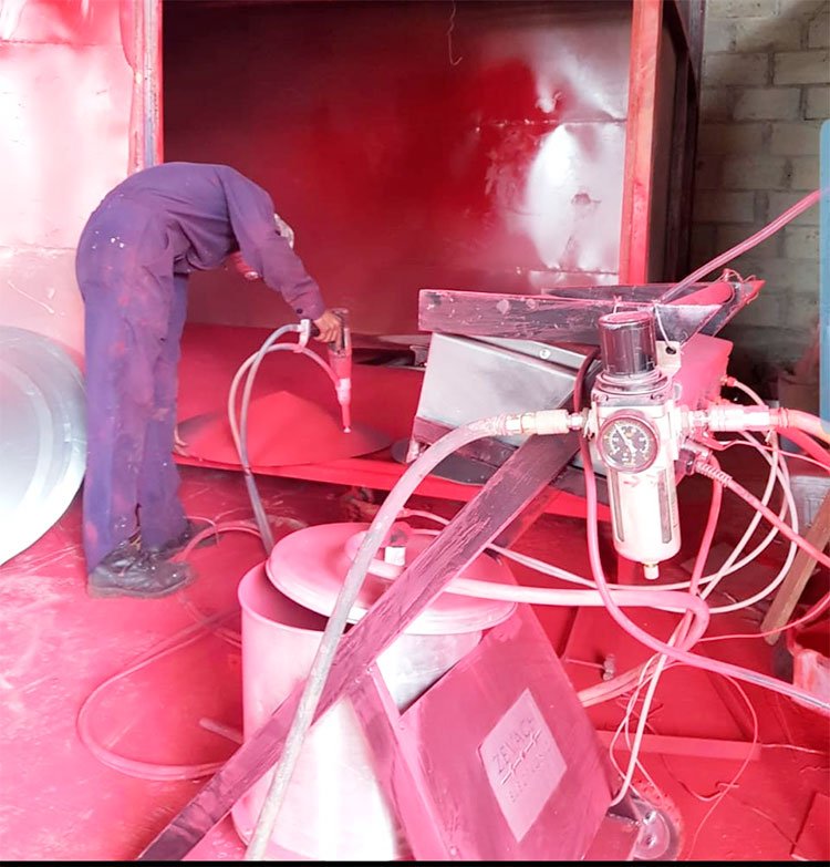 Pintura electrostatica