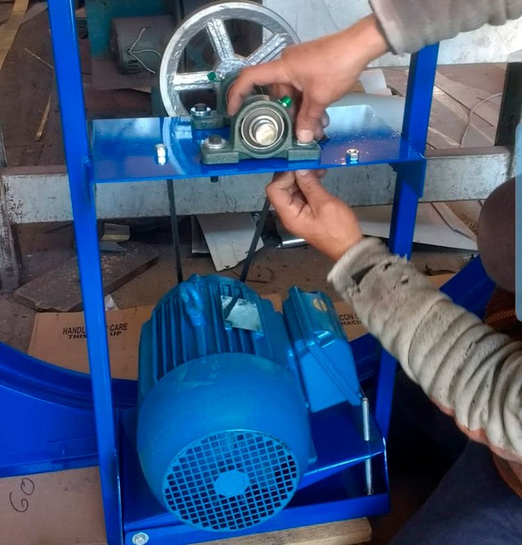 fabricación de ventiladores industriales