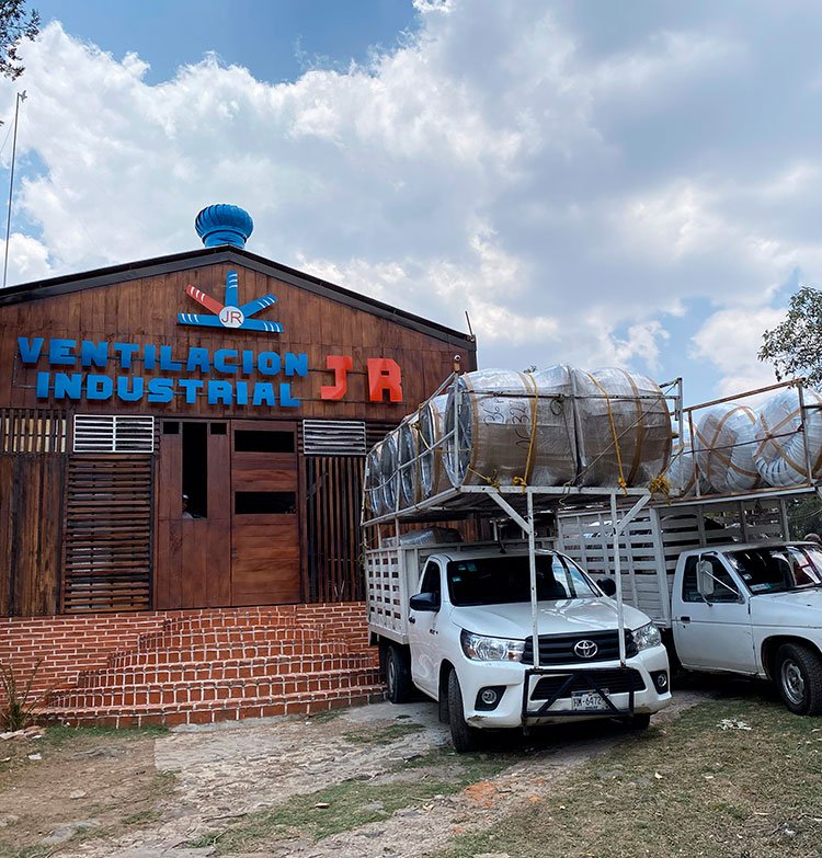 Servicio de transporte de ventiladores