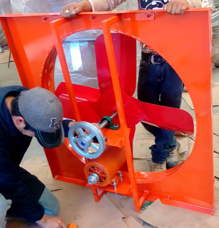 fabrica de ventiladores axiales